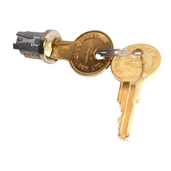 Hd Lock Plugs- Nickel Keyed Alike - 114 - TLLP 100 114TA