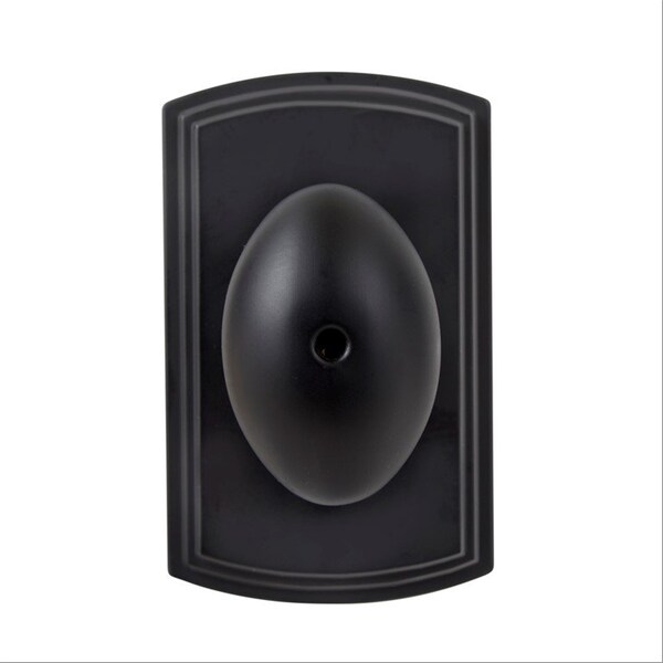 Delaney Hardware Italian Collection Canova Black Bed/Bath Door Knob - 362504
