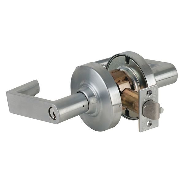 Schlage Lever Lockset, Mechanical, Storeroom, Grd.1 - ND80PD RHO 626 C123