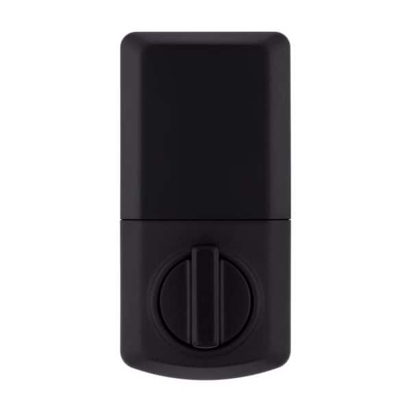 Kwikset Kwikset Matte Black Metal Electronic Touch Pad Deadbolt - 992500-004
