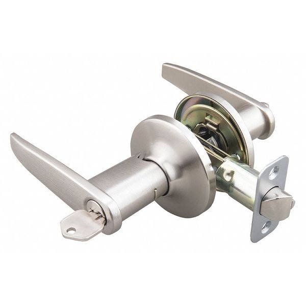 Ez-Flo Eastman Door Lever Lockset, Mechanical, Entrance - 57850