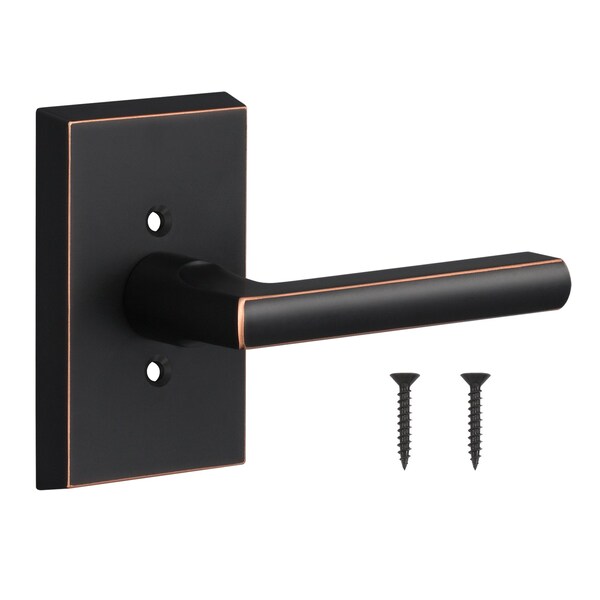 Sure-Loc Hardware Sure-Loc Hardware Logan Dummy Lever, Vintage Bronze - LN100 11P