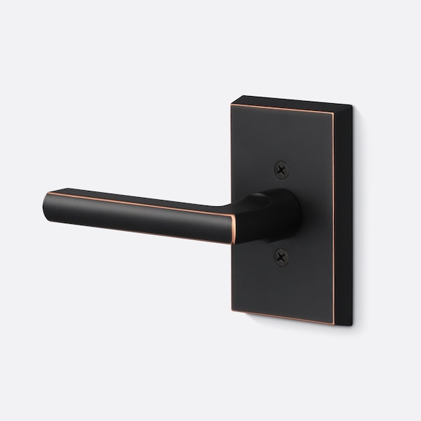 Sure-Loc Hardware Sure-Loc Hardware Logan Dummy Lever, Vintage Bronze - LN100 11P