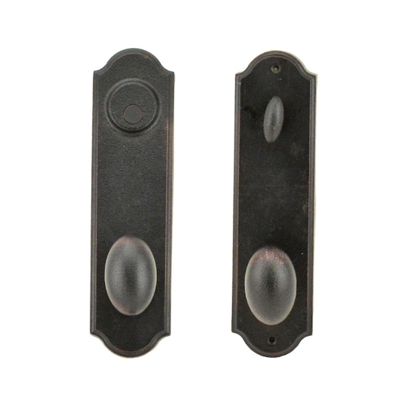 Weslock Right Hand Durham Tramore Dummy Handle Oil Rubbed Bronze - R7645M1M10020