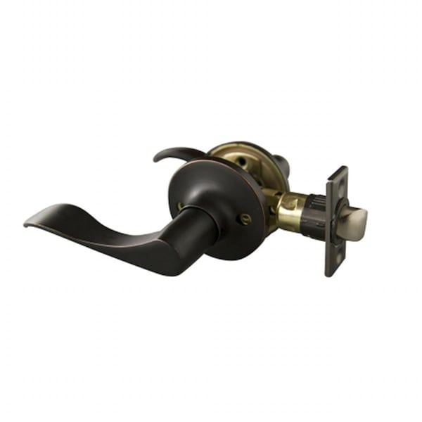 Design House Stratford 6 Way Latch Passage Door Knob- Oil Rubbed Bronze - 727990