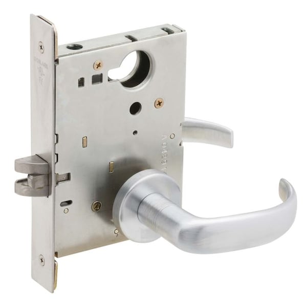 Schlage Commercial Satin Chrome Mortise Lock L901017A626 - L901017A626