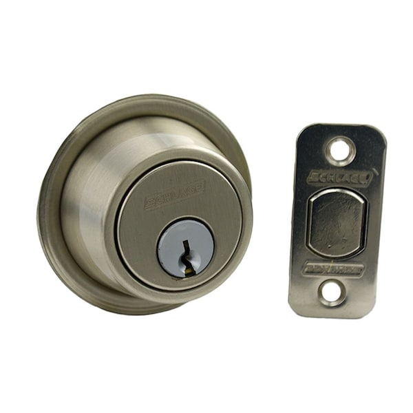 Schlage Commercial Schlage Commercial B562P619 Grade 2 Double Cylinder Deadbolt C Keyway 12287 Latch 10094 Strike - B562P619