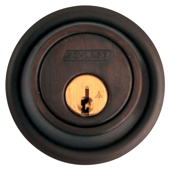 Schlage Deadbolt, HD, Oil Rubbed Bronze, 6 Pins - B562P 613