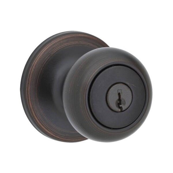 Kwikset Cove Entry Door Lock w/New Chassis w/6AL - 400CV-11P