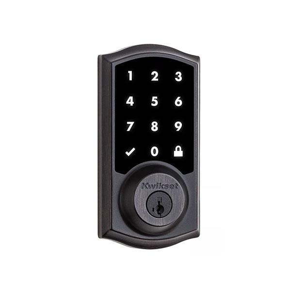 Kwikset KwikSet: 916 SmartCode Traditional Electronic Deadbolt with Zigbee Technology / Venetian Bronze - KWS-916TRL-US11P