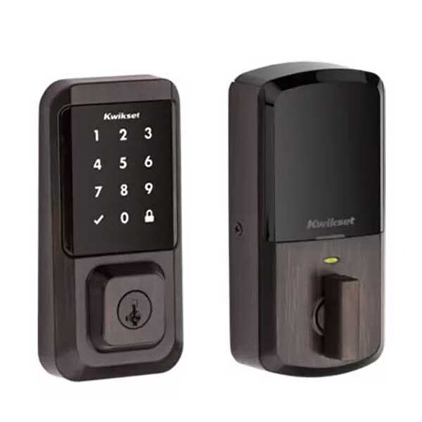 Kwikset Kwikset: Halo SmartKey Electronic Touchscreen Keyless Entry Deadbolt with WiFi / Venetian Bronze - KWS-939-WIFI-TSCR-11P