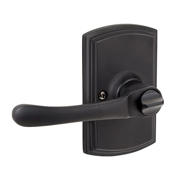 Delaney Hardware Italian Collection Artino Black Keyed Entry Door Handle - 360204
