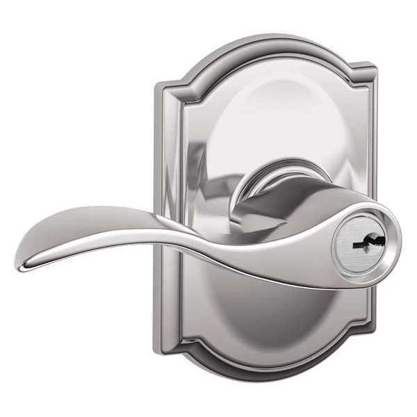 Schlage Lever Lockset, Mechanical, Entrance, Grd. 2 - F51A ACC 625 CAM