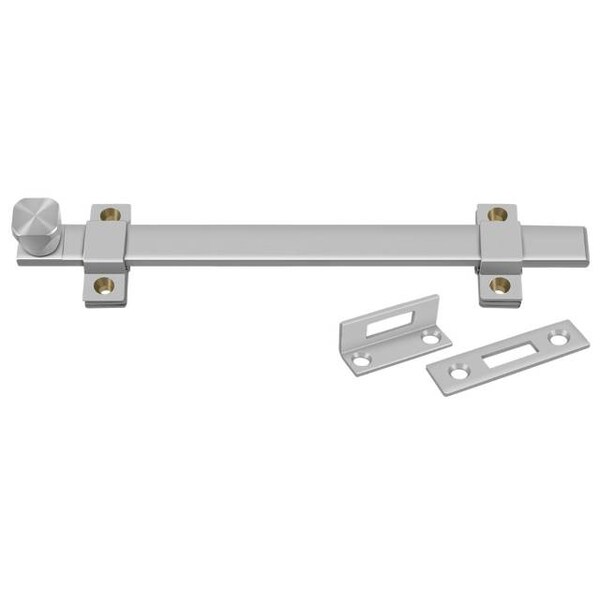 Deltana Heavy Duty Security Bolt Satin Stainless Steel 10" - 10SSB32D