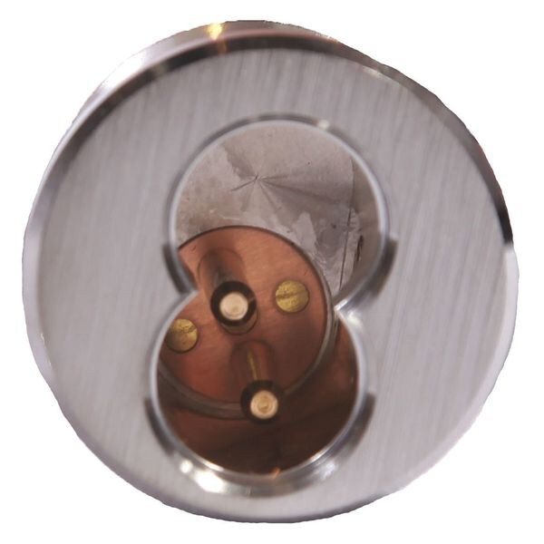 Arrow Lock SFIC Cylinder Housing with Standard Cam, Satin Chrome, 6 Pins - 16CR-27X001 26D