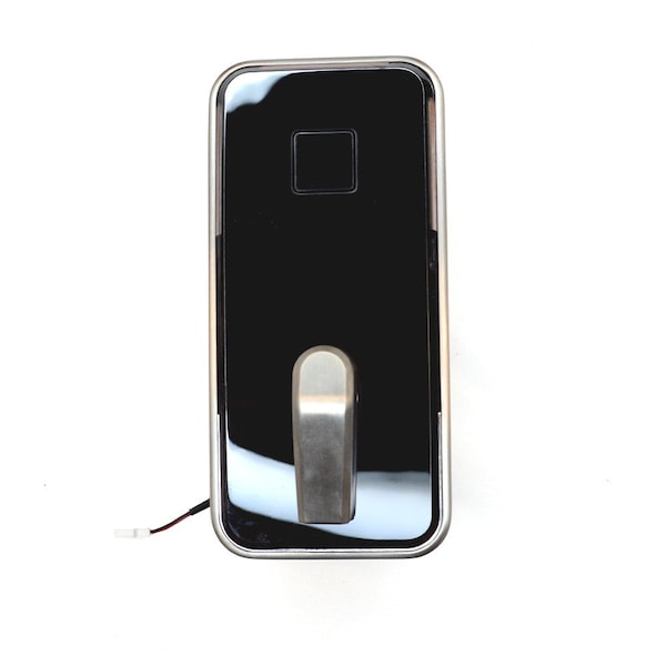 Dormakaba Dormakaba Saffire Electronic LX-D RFID Deadbolt, Satin Nickel with Black Facia Finish - MD0032ENBNB0