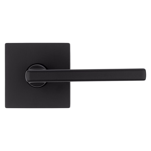 Kwikset Kwikset Halifax Matte Black Passage Lever Right or Left Handed - 97200-906