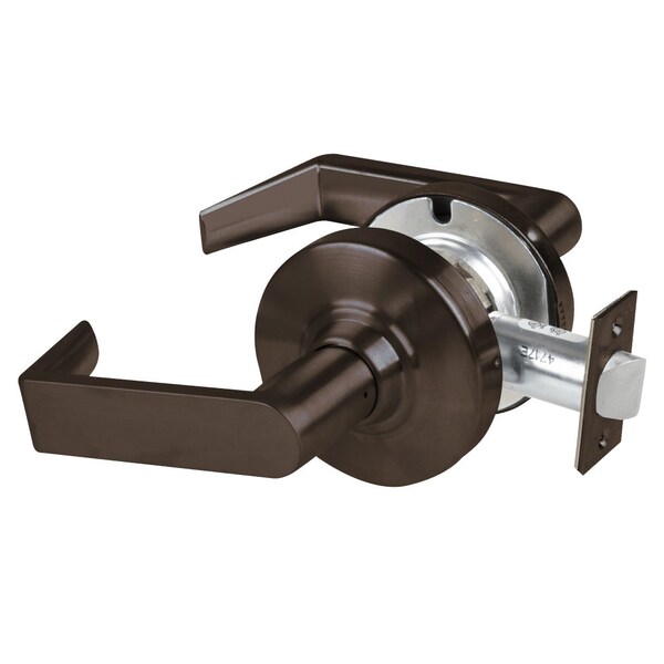 Schlage Grade 1 Exit Lock, Rhodes Lever, Non-Keyed, Oil Rubbed Bronze Finish, Non-Handed - ND12D RHO 613