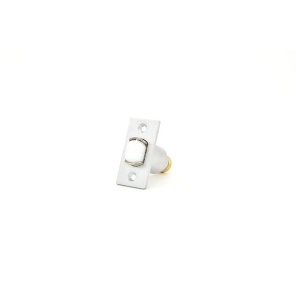 Trimco Heavy Duty Roller Latch with B Strike Satin Chrome - 1554.626