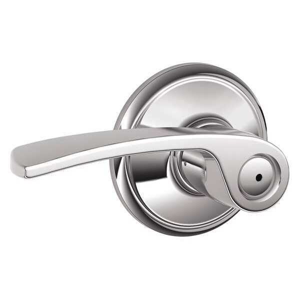 Schlage Lever Lockset, Mechanical, Privacy, Grd. 2 - F40 MER 625
