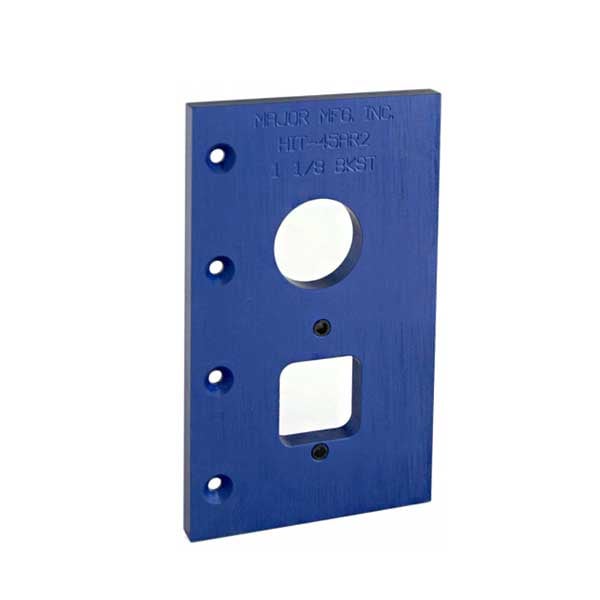 Major Major: HIT-45AR2 - Cylinder And Indicator Holes Template for Adams Rite Locks and Latches - MJR-HIT-45AR2