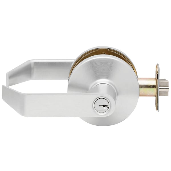 Falcon Grade 2 Cylindrical Lock, Communicating Store Room Function, Key in Lever Cylinder, Dane Lever, Stan - B341CP6D D 626