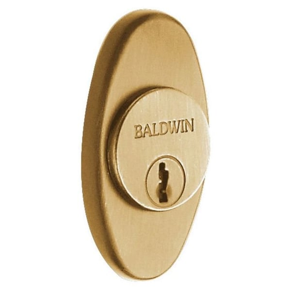 Baldwin Oval Vintage Brass Cylinders Vintage Brass - 6754.033