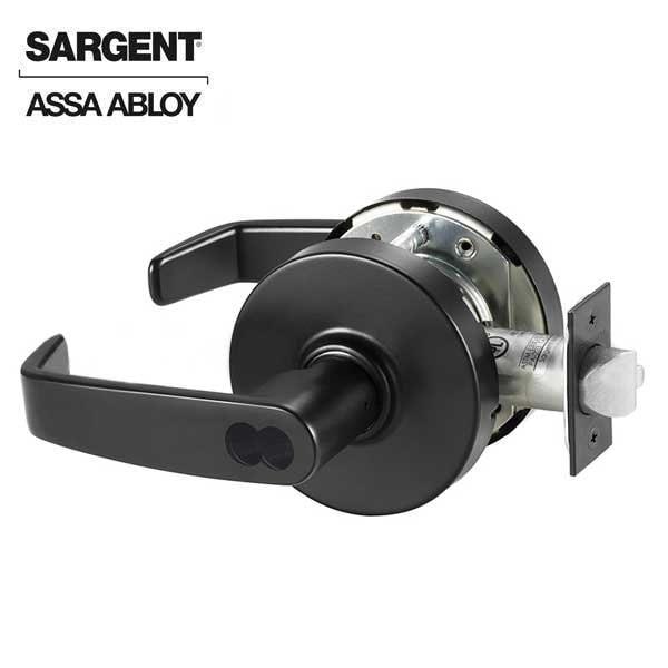 Sargent 10 Line Series Cylindrical Lock Mechanical Storeroom or Closet Lock to accept SFIC Core L Trim L Ros - SRG-28-70-10G04-LL-BSP