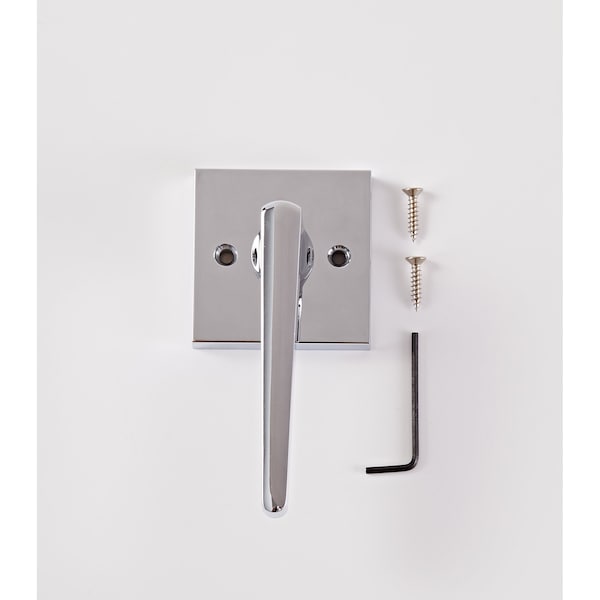 Sure-Loc Hardware Sure-Loc Hardware Basel Square Dummy Lever, Polished Chrome - BS100-SQ 26