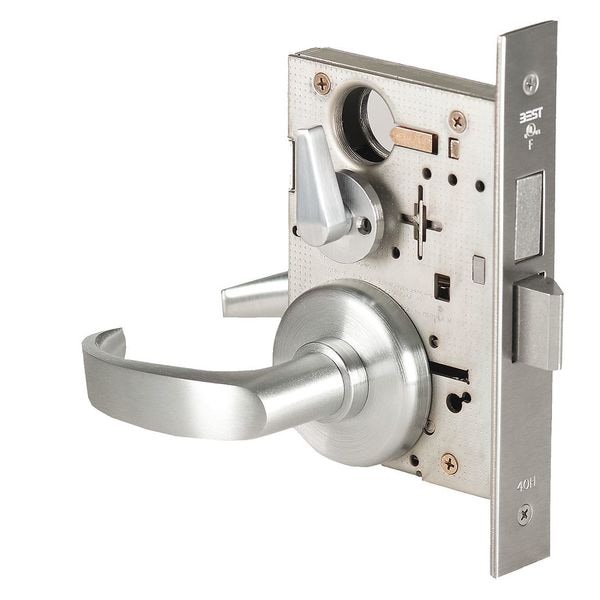 Best Mortise Lockset, 40H Style, 2-3/4" Backset - 45H0L14H626RHVIN