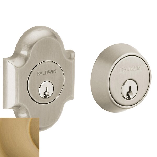 Baldwin Estate Vintage Brass Deadbolts - 8253.033