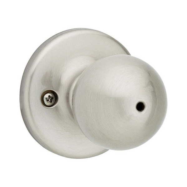 Kwikset Kwikset Polo Satin Nickel Privacy Knob Right or Left Handed - 93001-875