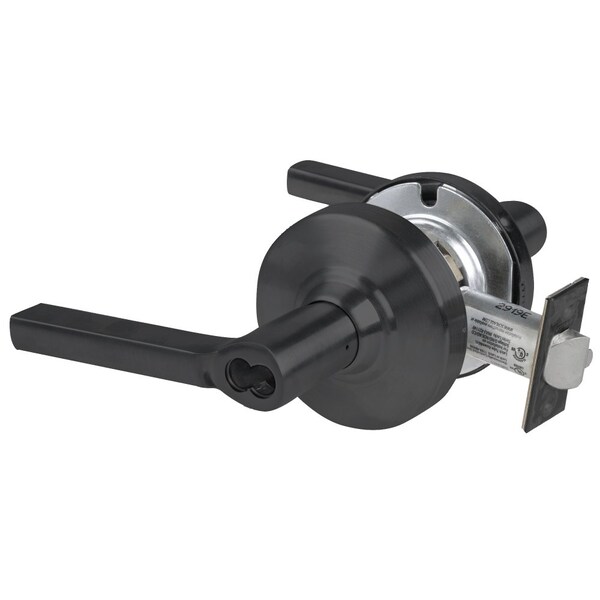 Schlage Grade 2 Storeroom Cylindrical Lock with Field Selectable Vandlgard, Latitude Lever, FSIC Less Core,  - ALX80J LAT 622