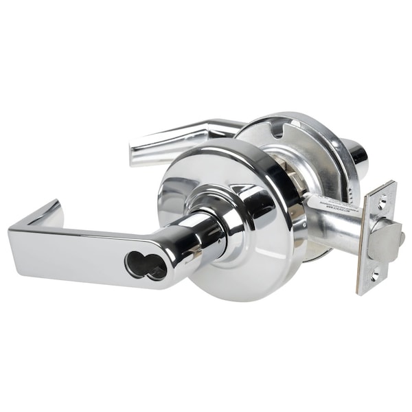 Schlage Grade 1 Classroom Lock, Rhodes Lever, Schlage FSIC Prep Less Core, Bright Chrome Finish, Non-Handed - ND70JD RHO 625