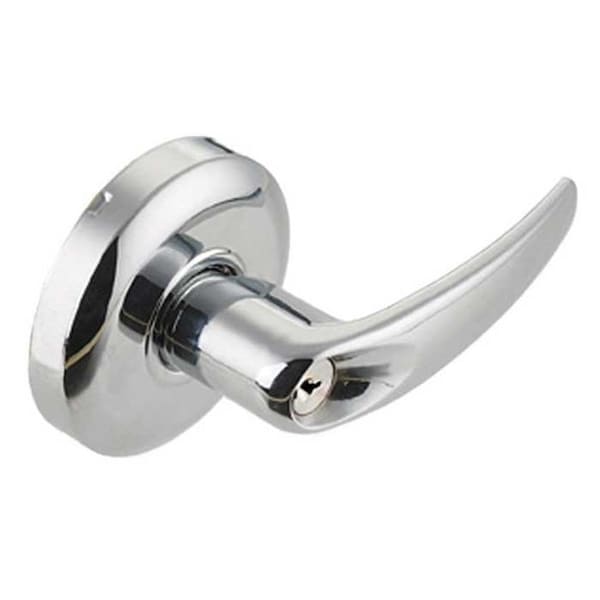 Cal-Royal Grade 2 Cylindrical Lock, 03-Classroom, AG-Lever, Round Rose, Satin Chrome, 2-3/4 Inch Backset,  - AG03-26D