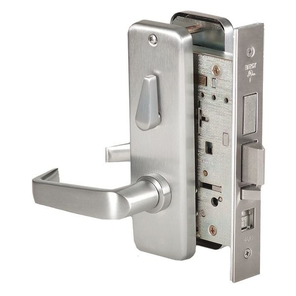 Best Mortise Lockset, Lever, 45H, 45H Escutcheon, Entrance, Mech. - 45H7AB15J626RH