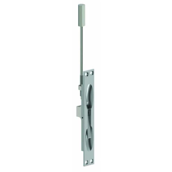 Hager Manual Flush Bolt for Metal Doors, No. 052286 Satin Chrome - 282D26D