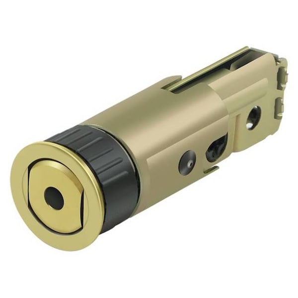 Deltana Gr2 Drive-In-Latch Adjustable Deadbolt 2 3/8 To 2 3/4" Bright Brass - G2DLDBU3