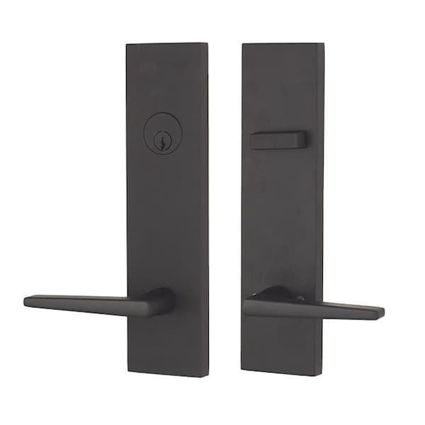 Weslock Philtower Lever Addy Escutcheon Single Cylinder Deadbolt Passage Lock with Adjustable Latch and - 066217272SL2D