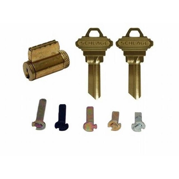 Schlage Commercial Satin Brass Cylinder 40100C606 - 40100C606