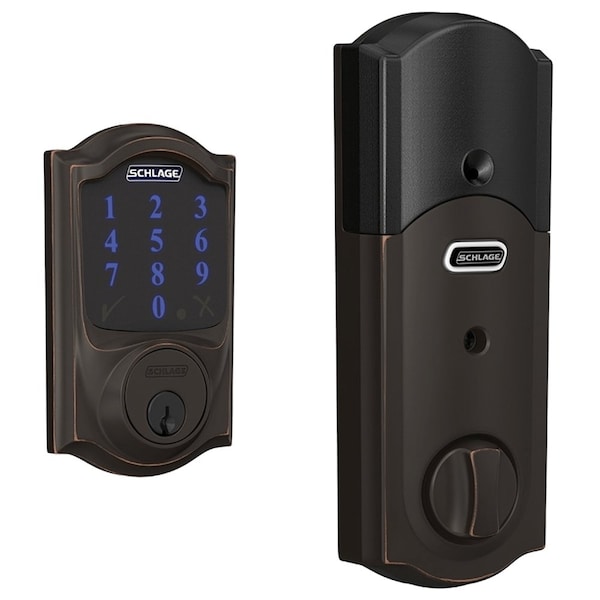 Schlage Residential Tubular Deadbolts and Deadlatches - BE469ZP CAM 716