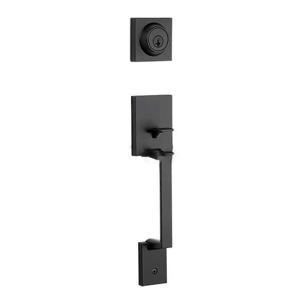 Kwikset Amador Exterior Single Cylinder Handleset Trim - 687AMD-514-SMT-6AL-RCS-LIP