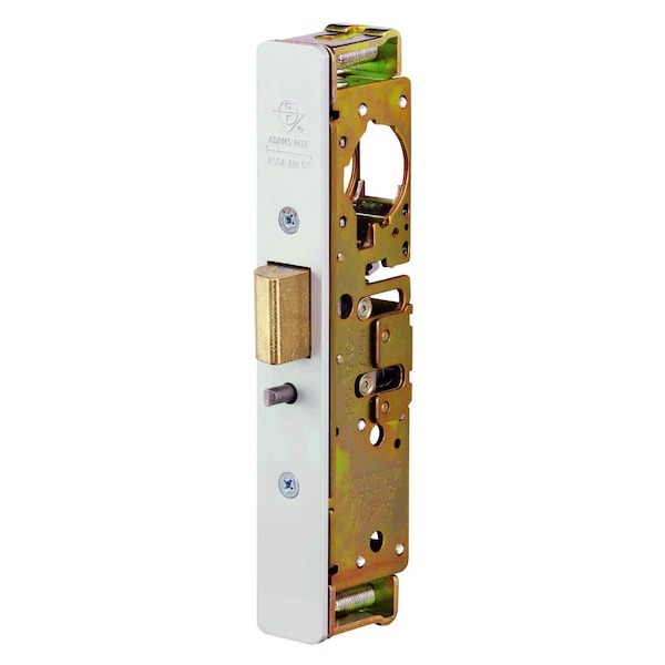 Adams Rite Heavy Duty Deadlatch, Flat Faceplate, 31/32 In. Backset, 4-5/8 In. Flat Mortised Strike, RH or LHR,  - 4900-26-101-628