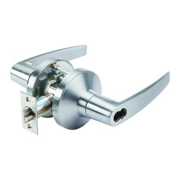 Pdq Door Lever Lockset, MIA Straight Style - GP 115 MIA 626 234 ASA SFL