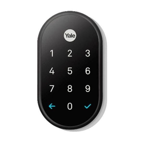 Google Nest Nest x Yale Keyless Entry Deadbolt with Nest Connect Black Suede Powder Coat - RB-YRD540-WV-BSP