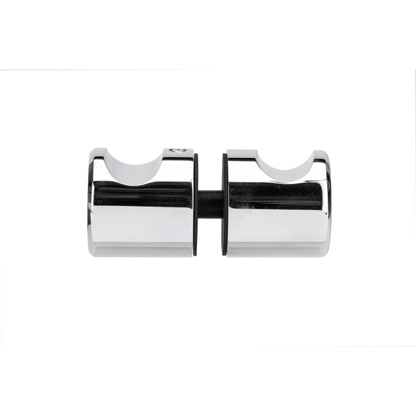 Richelieu 1 14inch 32 mm BacktoBack Glass Door Knob, Chrome - 8710R3230140