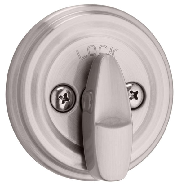 Kwikset Kwikset SmartKey Satin Nickel Metal Deadbolt - 99800-123