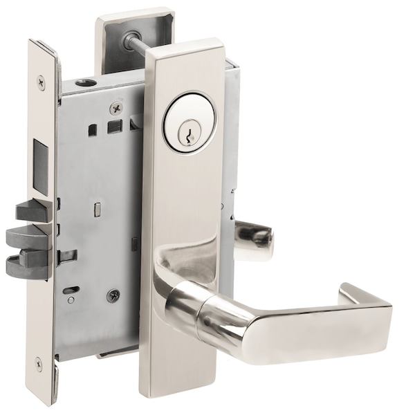 Schlage Schlage L-Series, Entrance Mortise Lock, L Decorative Escutcheon, 06 Lever, Grade 1 Mortise Lock, Co - L9453P 06L 625