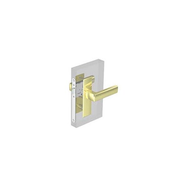 Southco McCoy Star Entry Door Latch, Nordic Handle, Star Key Lock, Left Hand Out - MA-02-432-42-401