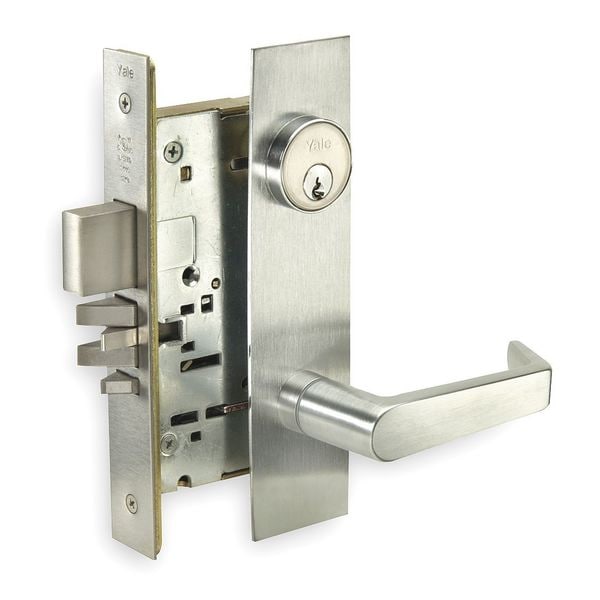 Assa Abloy Accentra Lever Lockset, Mechanical, Classroom - AUCN88182FL X 626